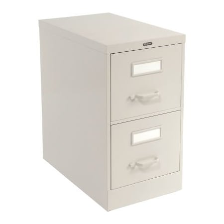 Gec Global‚Ñ¢ Vertical File Legal Size 2 Drawer 25"D, Light Gray 25-251LGR